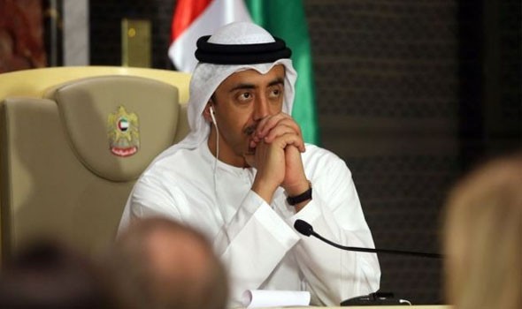 عبدالله بن زايد يؤكد تضامن الإمارات الكامل مع البحرين ودعمها لأمنها واستقرارها