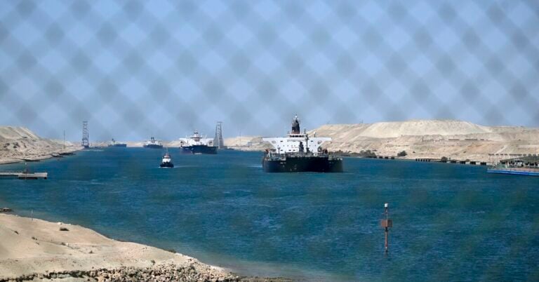Suez Canal traffic soars as Hormuz disruptions reroute energy trade