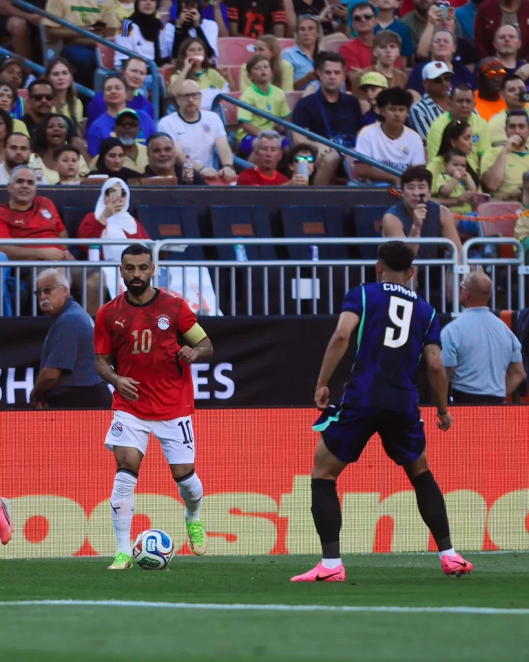 Brazil edges Egypt 2-1 in final World Cup warmup