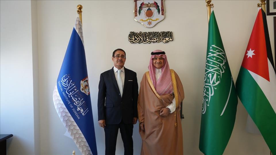 Saudi Ambassador Visits Jordan Judicial Institute, Praises Its Role In Developing Judicial Talent