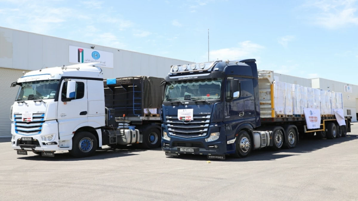JHCO Sends 6Th Aid Convoy To Lebanon, Bringing Total Relief Deliveries To 130 Trucks