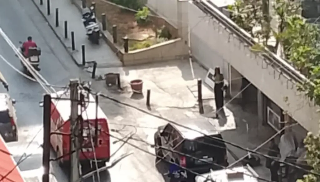 بالفيديو… حريق داخل جامعة LIU في سليم سلام – بيروت