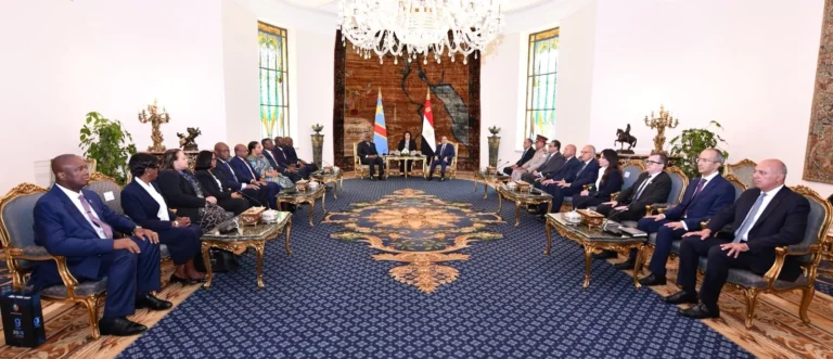 President Sisi reaffirms Egypt’s support for DRC’s unity, sovereignty, territorial integrity