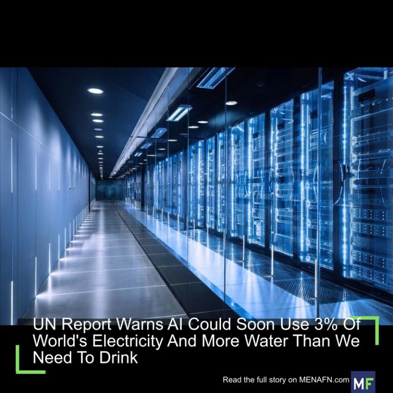 UN Report Warns AI Could Soon Use 3% Of World’s Electricity And More Water Than We Need To Drink #Report #Warns #Soon #World’s #Electricity #More #Water #Than #Need #Drink #Factory #Output #Production #Appliance #Equipment