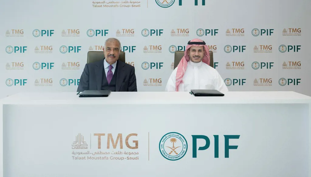 صندوق الاستثمارات العامة يتعاون مع طلعت مصطفى لتطوير مشاريع عقارية في السعودية
