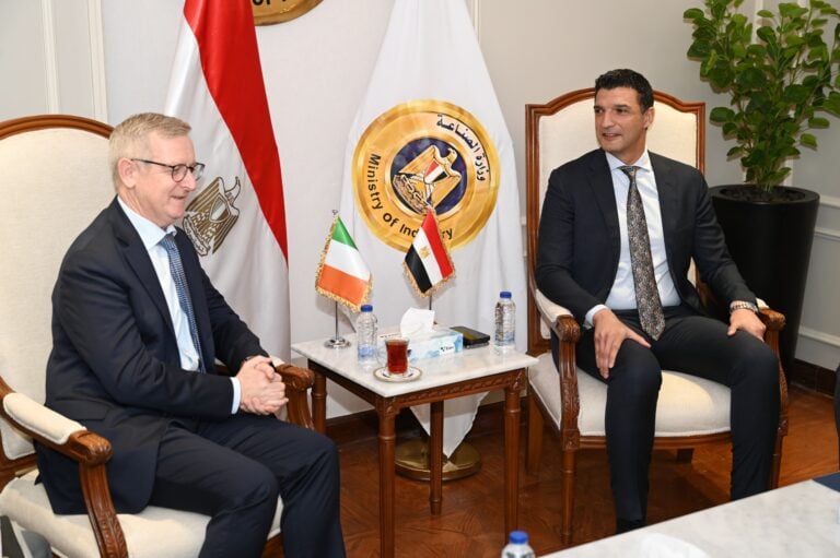 Egypt, Ireland explore deeper industrial cooperation in pharmaceuticals, electronics