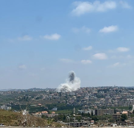 tayyar.org – غارة إسرائيلية تستهدف بلدة العباسية في قضاء صور