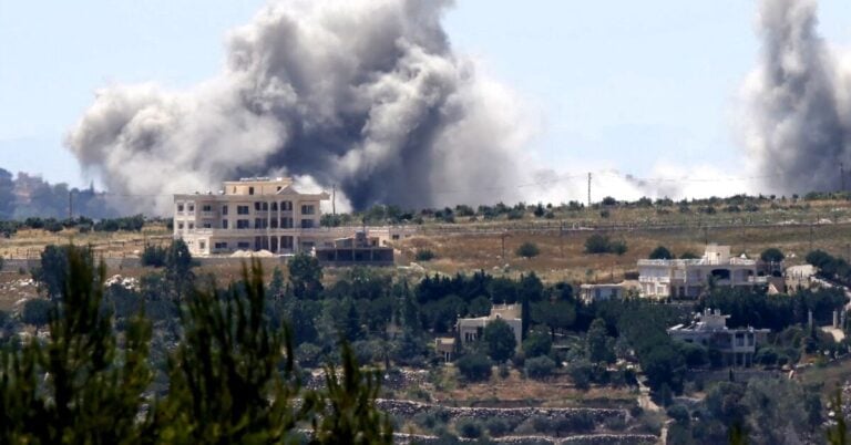 Israeli strike kills three Lebanese soldiers
