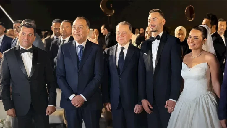 10 لقطات مميزة من حفل نجل وزير الشباب والرياضة السابق