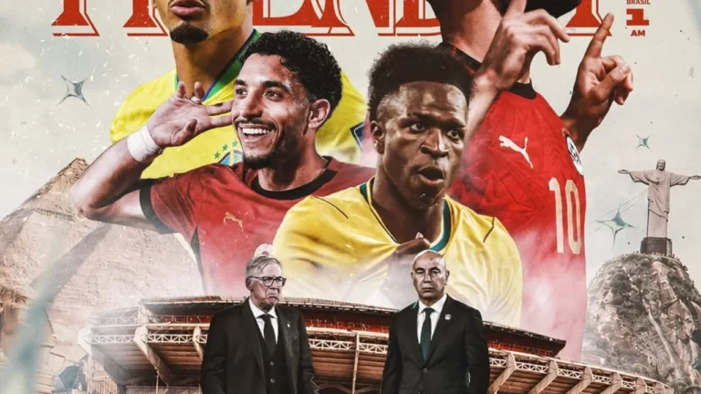 موعد لقاء مصر والبرازيل والقنوات الناقلة