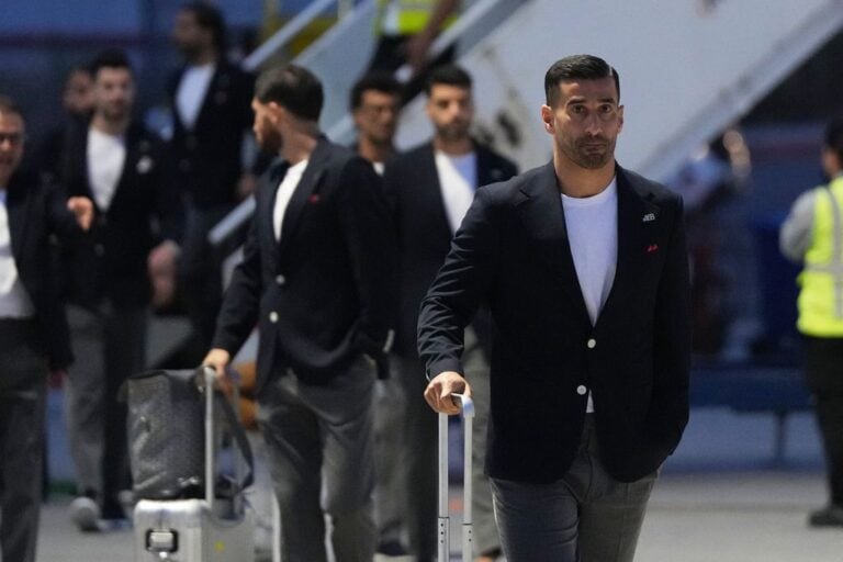 Iran’s national soccer team arrives in Mexico ahead of the FIFA World Cup