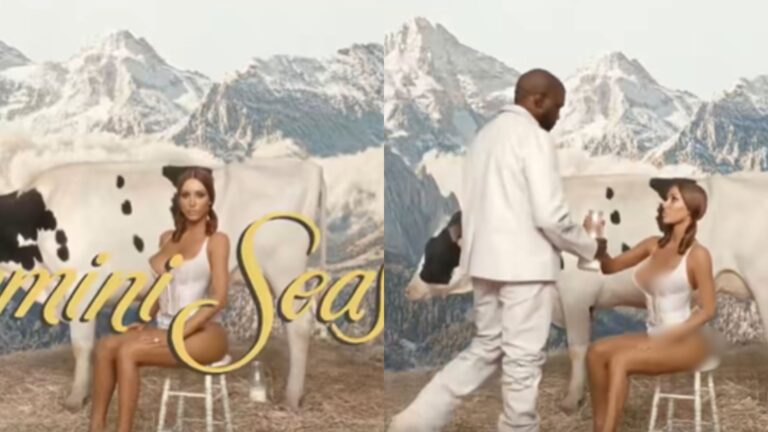 Kanye West drops ‘Kinky’: Bianca Censori milks cow in strange MV