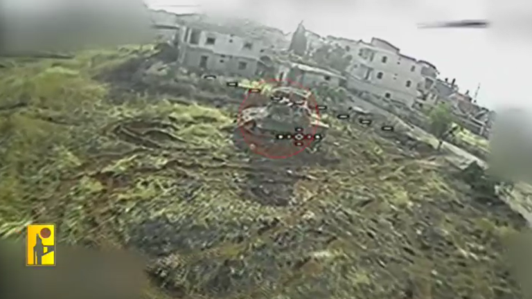 Videos| Islamic Resistance Fighters Target Israeli Occupation Soldiers and Vehicles in South Lebanon with Missiles, Drones