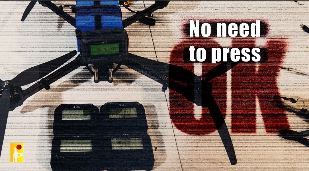 Hezbollah Drone Image Signals Revenge for Pager Attacks: “No Need to Press Ok”