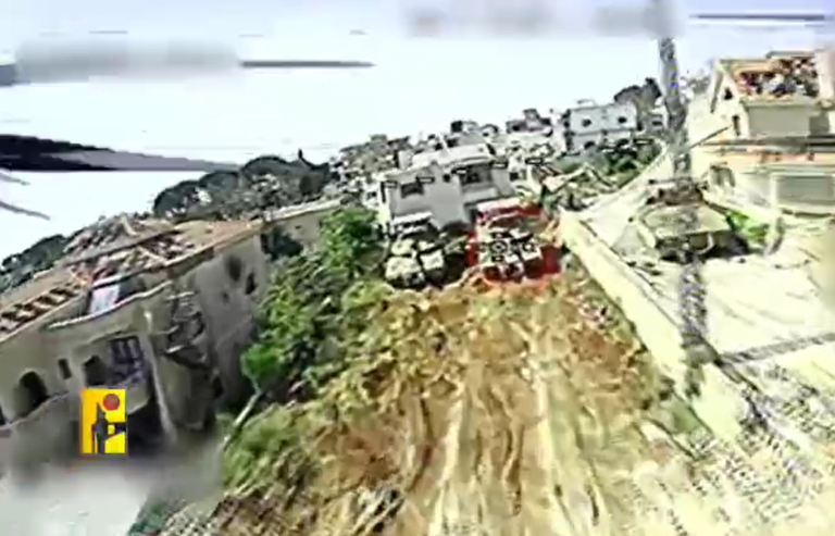 Watch Series of Islamic Resistance Attacks on Israeli Occupation Forces Zawtar Al-Sharqiyah Town, South Lebanon, with Loitering Gliders