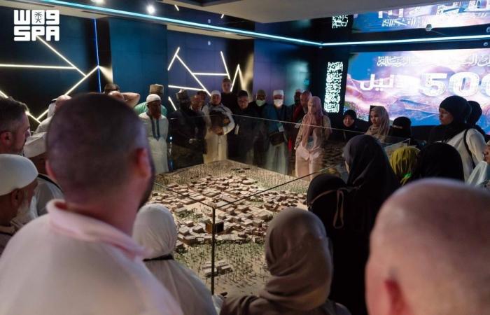 ضيوف خادم الحرمين الشريفين يزورون «المعرض والمتحف الدولي للسيرة النبوية»