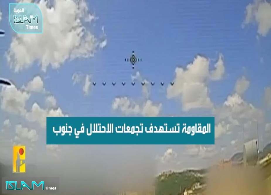المقاومة تستهدف تجمعات الاحتلال في جنوب لبنان