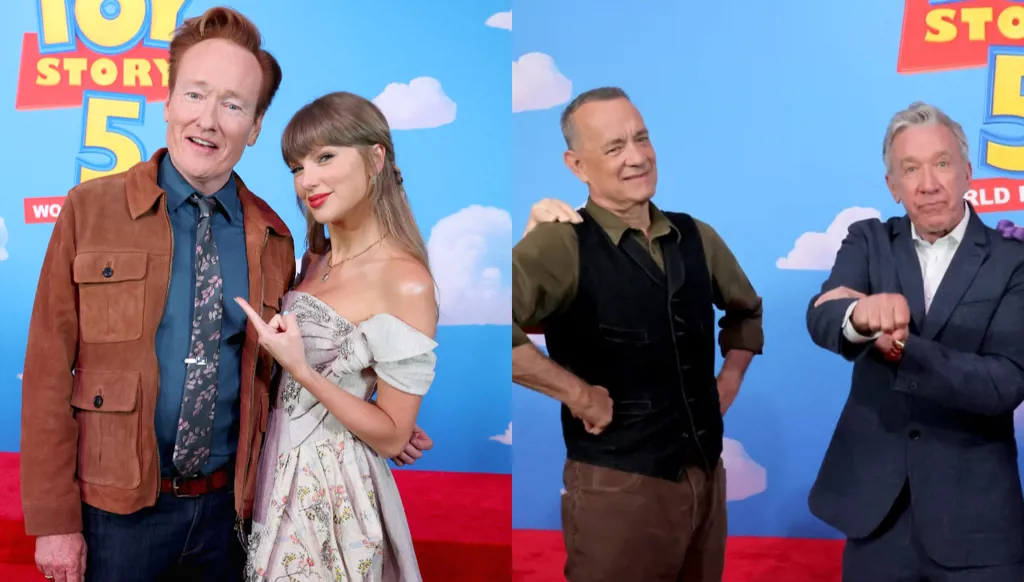 نجوم هوليوود يحتفلون بعودة “Toy Story”… ومفاجأة من تايلور سويفت