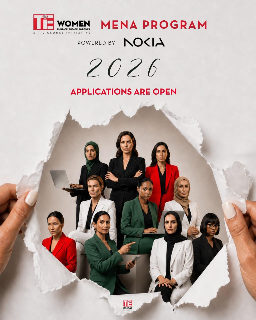 7th edition of TiE Women MENA Program opens applications to empower women entrepreneurs across MENA