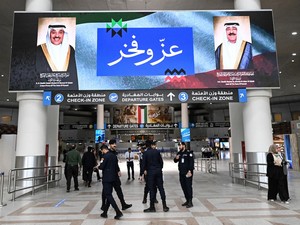 Iranian attack on Kuwait kills one, forces airport to close